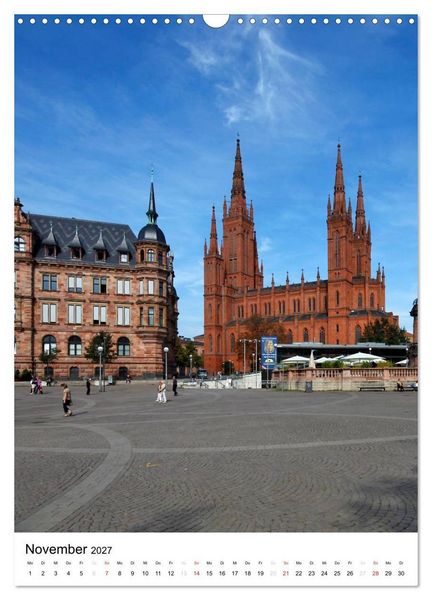 Produktbild: Wiesbaden Kalender 2027 Bilder vom Frankfurter Taxifahrer Petrus (Wandkalender 2027 DIN A3 hoch), CALVENDO Monatskalender