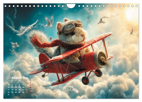 Produktbild: N&uuml;sse waren gestern &ndash; jetzt wird&rsquo;s verr&uuml;ckt! (Wandkalender 2026 DIN A4 quer), CALVENDO Monatskalender