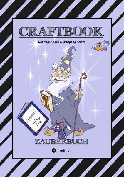 Produktbild: Craftbook - 100 Seiten Magie - Zauberw&ouml;rter - Zauberschrift - Zauberw&uuml;rfelspiel - Magier - Zauberspruch - R&auml;tsel