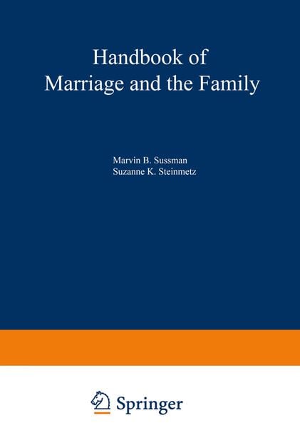 Produktbild: Handbook of Marriage and the Family
