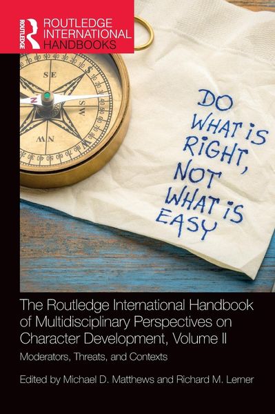 Produktbild: The Routledge International Handbook of Multidisciplinary Perspectives on Character Development, Volume II