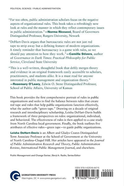 Produktbild: Creating Effective Rules in Public Sector Organizations