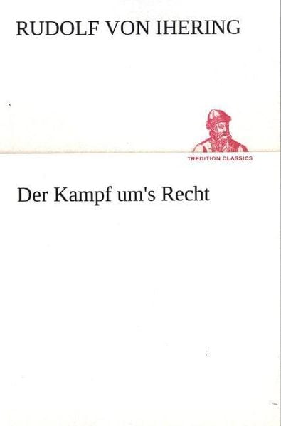 Produktbild: Der Kampf um's Recht