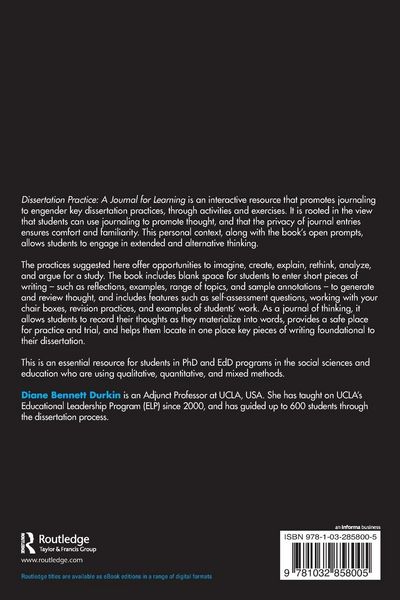 Produktbild: Dissertation Practice
