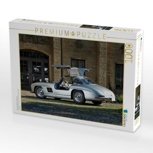 Produktbild: CALVENDO Puzzle Mercedes 300 SL Fl&uuml;gelt&uuml;rer | 1000 Teile Lege-Gr&ouml;&szlig;e 64x48cm Foto-Puzzle f&uuml;r gl&uuml;ckliche Stunden