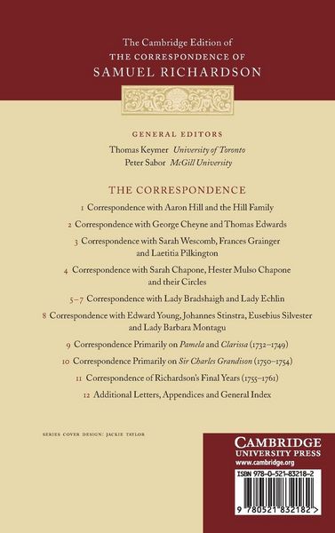 Produktbild: Correspondence Primarily on Sir Charles Grandison (1750-1754)