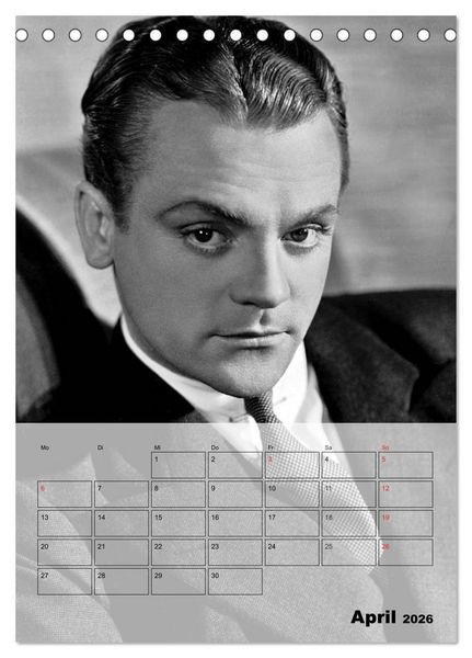Produktbild: Filmstars - Legenden der goldenen Filmjahre (Tischkalender 2026 DIN A5 hoch), CALVENDO Monatskalender