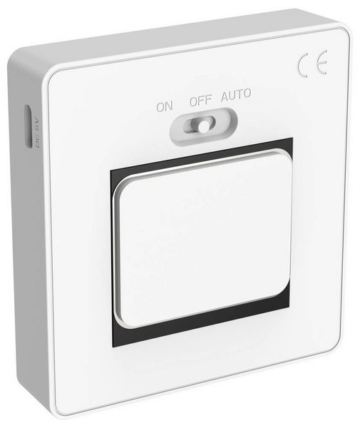 Produktbild: Ansmann Sensor-Nachtlicht NL5R wiederaufladbar 1600-0481 Nachtlicht mit Bewegungsmelder Rund LED Warmwei&szlig; Wei&szlig;