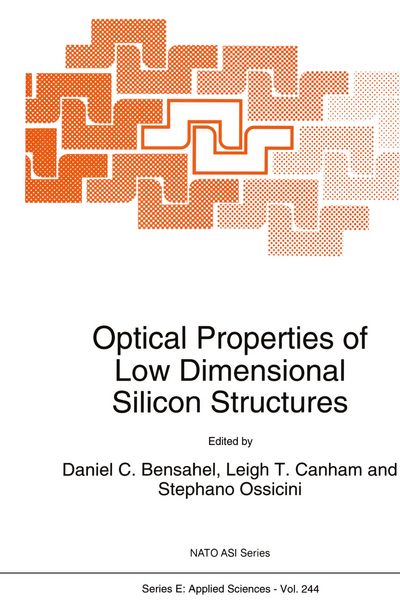 Produktbild: Optical Properties of Low Dimensional Silicon Structures