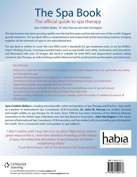 Produktbild: Crebbin-Bailey, J: Spa Book