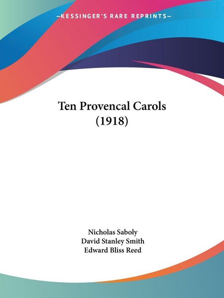 Produktbild: Ten Provencal Carols (1918)