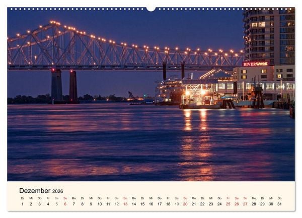 Produktbild: Sommer in New Orleans (Wandkalender 2026 DIN A2 quer), CALVENDO Monatskalender