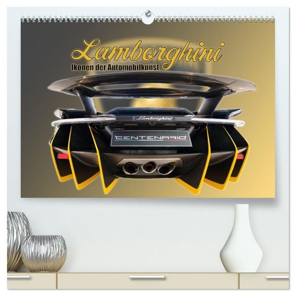 Ikonen der Automobilkunst (hochwertiger Premium Wandkalender 2026 DIN A2 quer), Kunstdruck in Hochglanz