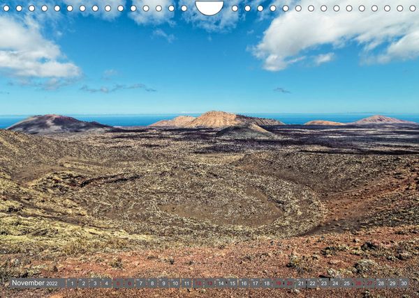 Produktbild: Lanzarote - Meisterwerke der Vulkane (Wandkalender 2022 DIN A4 quer)