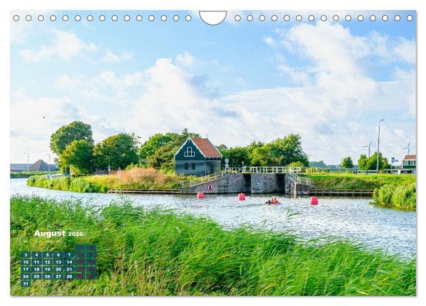 Produktbild: Der Nordholland-Kanal (Wandkalender 2026 DIN A4 quer), CALVENDO Monatskalender