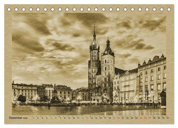 Produktbild: Polen &ndash; Ein Kalender im Zeitungsstil (Tischkalender 2026 DIN A5 quer), CALVENDO Monatskalender