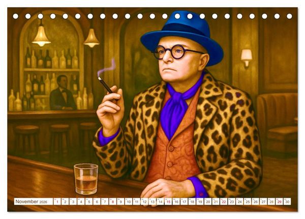Produktbild: Truman Capote (Tischkalender 2026 DIN A5 quer), CALVENDO Monatskalender