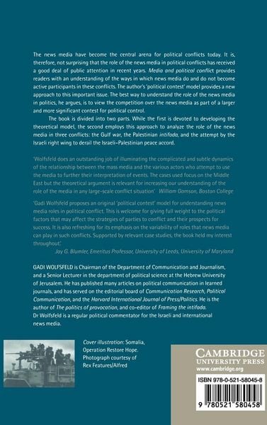 Produktbild: Media and Political Conflict
