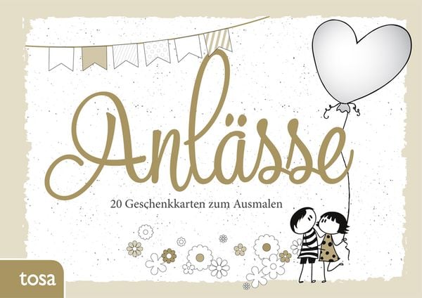 Produktbild: Geschenkkarten zum Ausmalen &ndash; Anl&auml;sse