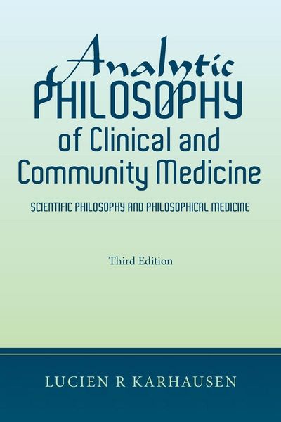 Produktbild: Analytic Philosophy of Clinical and Community Medicine