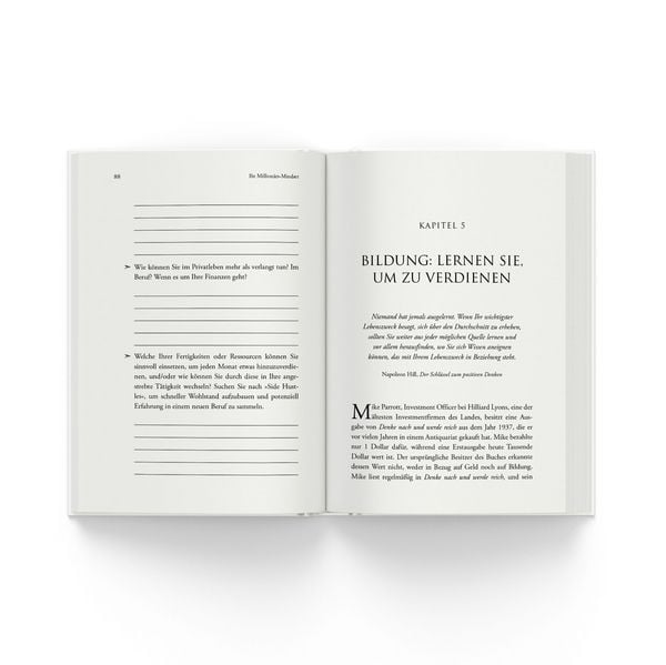 Produktbild: Napoleon Hills Million&auml;r-Mindset