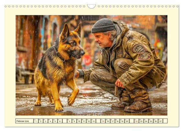 Produktbild: Deutscher Sch&auml;ferhund. Familienheld, Sportskanone und loyaler Diensthund (Wandkalender 2026 DIN A3 quer), CALVENDO Monatskalender