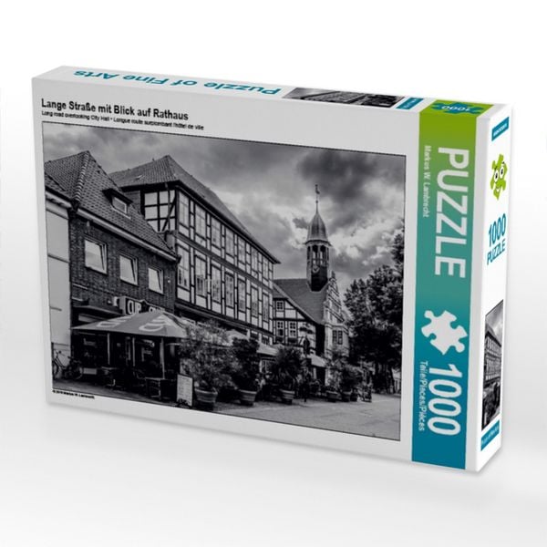 Produktbild: Lange Stra&szlig;e mit Blick auf Rathaus (Puzzle)