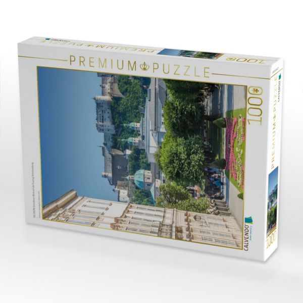 Produktbild: CALVENDO Puzzle SALZBURG Grandioser Blick auf die Festung Hohensalzburg | 1000 Teile Lege-Gr&ouml;&szlig;e 64x48cm Foto-Puzzle f&uuml;r gl&uuml;ckliche Stunden