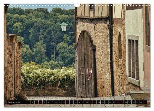Produktbild: Rothenburg o.d. Tauber - Ansichten einer mittelalterlichen Stadt (Wandkalender 2026 DIN A3 quer), CALVENDO Monatskalender