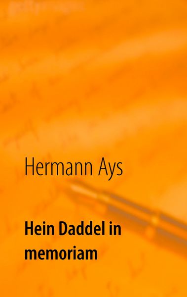 Produktbild: Hein Daddel in memoriam
