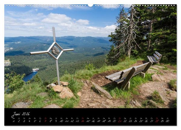 Produktbild: Bayerischer Wald (hochwertiger Premium Wandkalender 2026 DIN A2 quer), Kunstdruck in Hochglanz