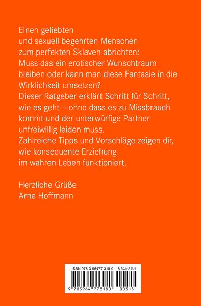 Produktbild: Die Abrichtung & Erziehung zum Sklaven | Erotischer Ratgeber