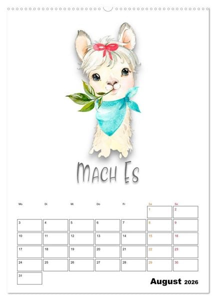 Produktbild: Bleib cool - Gute-Laune-Kalender (Wandkalender 2026 DIN A2 hoch), CALVENDO Monatskalender