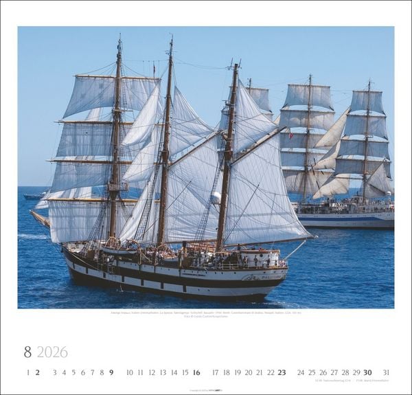Produktbild: Tall Ships Kalender 2026