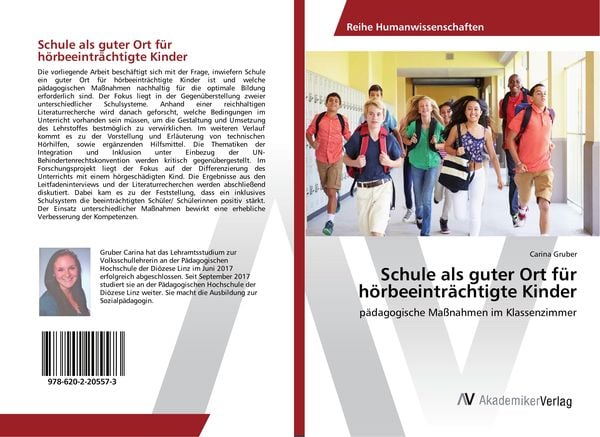 Produktbild: Schule als guter Ort f&uuml;r h&ouml;rbeeintr&auml;chtigte Kinder