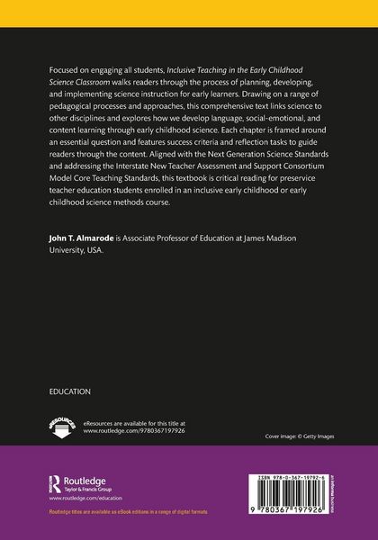 Produktbild: Inclusive Teaching in the Early Childhood Science Classroom