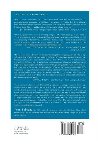 Produktbild: Conscience of a Teacher