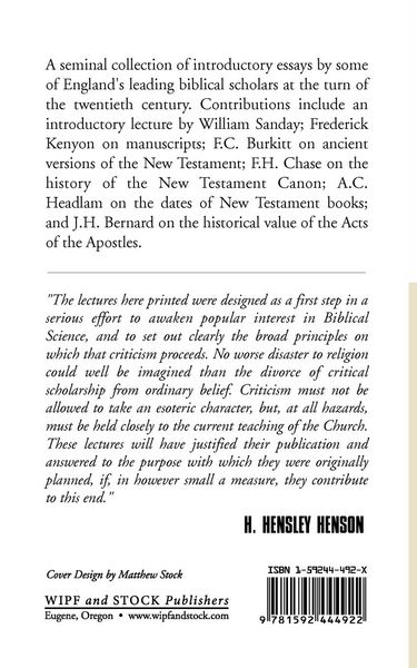 Produktbild: Criticism of the New Testament