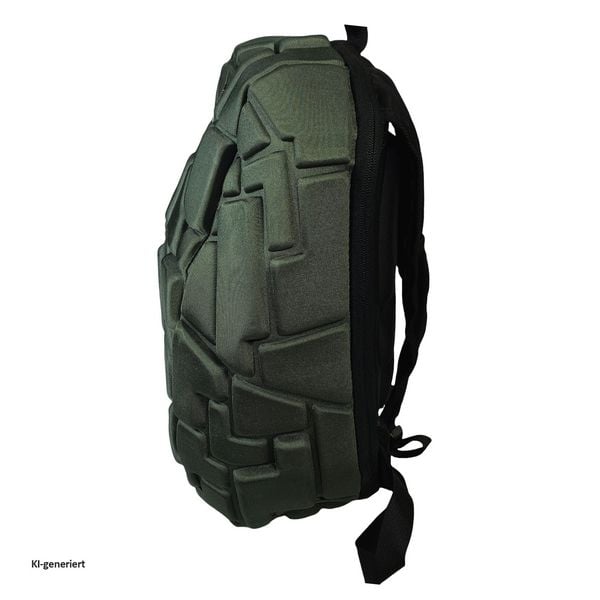Produktbild: HTI-Living Stylischer Rucksack mit Hartschalen-Optik Ideal f&uuml;r Alltag, Schule und Reisen