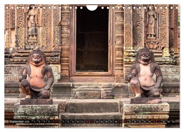 Produktbild: Angkor - Die Tempel der Khmer (Wandkalender 2026 DIN A4 quer), CALVENDO Monatskalender