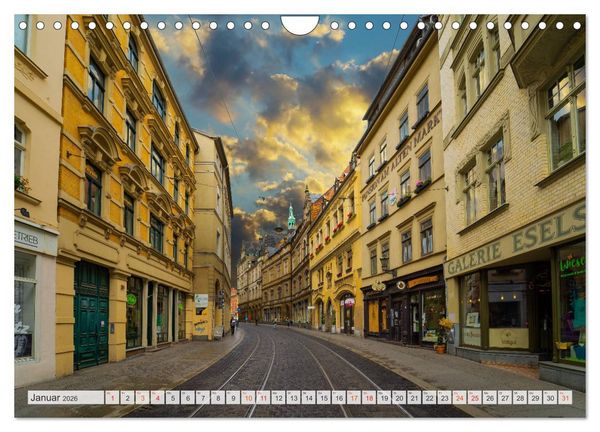 Produktbild: Halle a. d. Saale Impressionen (Wandkalender 2026 DIN A4 quer), CALVENDO Monatskalender
