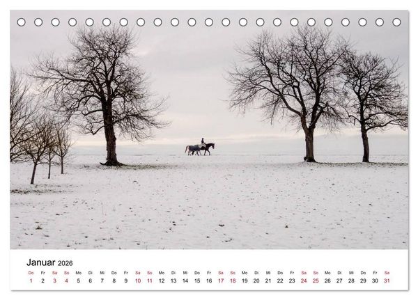 Produktbild: Wege in der Natur - Kraichgau und Enzkreis (Tischkalender 2026 DIN A5 quer), CALVENDO Monatskalender