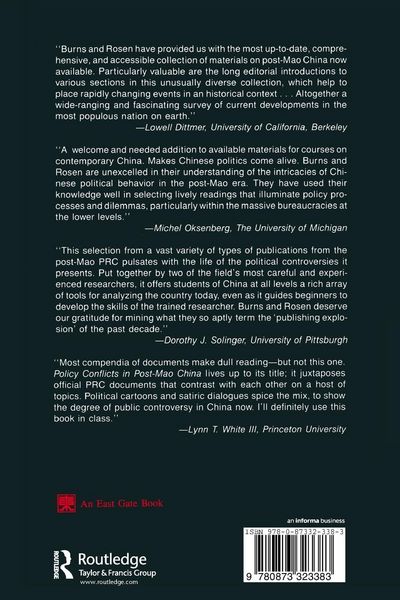 Produktbild: Policy Conflicts in Post-Mao China