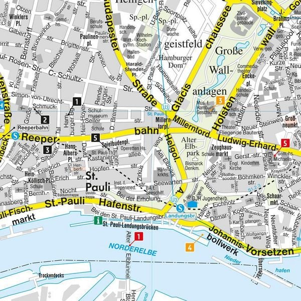 Produktbild: freytag & berndt Innenstadtplan Hamburg 1:10.000