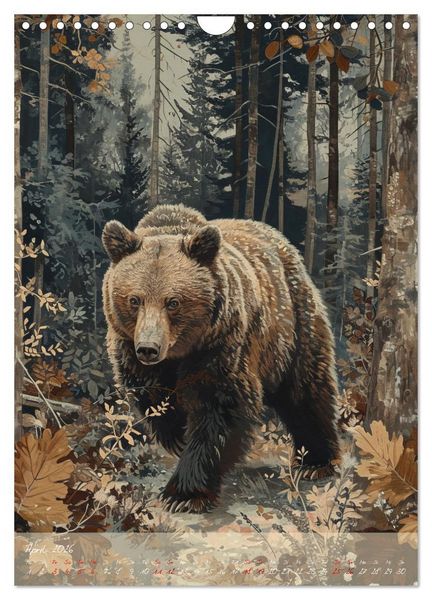 Produktbild: Teddyliebe B&auml;ren wie ich sie mag (Wandkalender 2026 DIN A4 hoch), CALVENDO Monatskalender