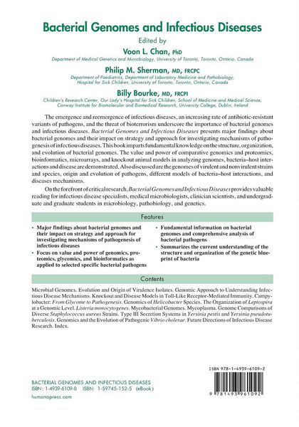 Produktbild: Bacterial Genomes and Infectious Diseases