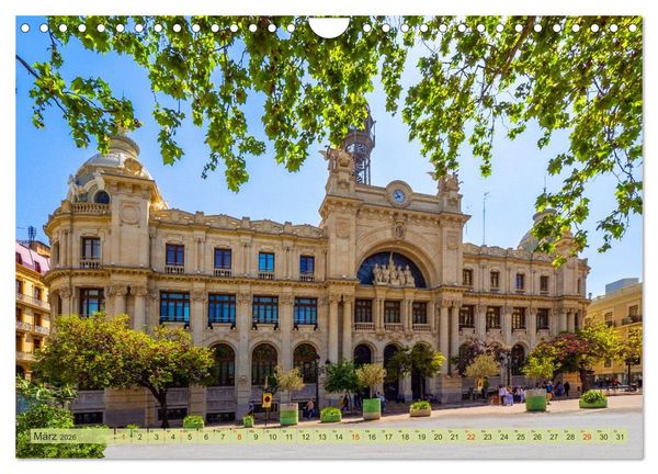 Produktbild: Zauberhaftes Valencia (Wandkalender 2026 DIN A4 quer), CALVENDO Monatskalender