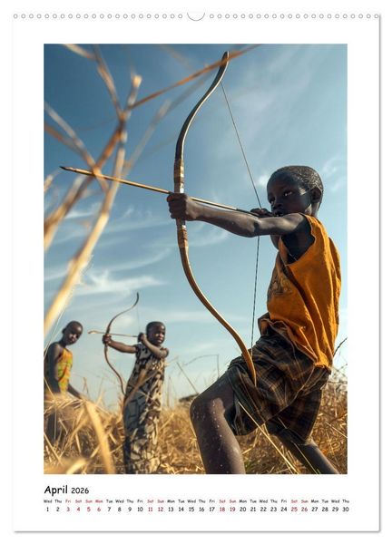 Produktbild: The Timeless Art of Archery (Wall Calendar 2026 DIN A2 portrait), CALVENDO 12 Month Wall Calendar