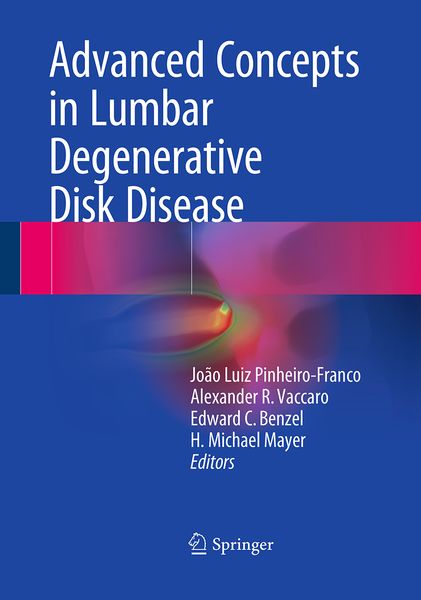Produktbild: Advanced Concepts in Lumbar Degenerative Disk Disease