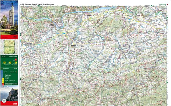 Produktbild: freytag & berndt Wanderkarte WK 0031 &Ouml;tscherland, Mariazell - Erlauftal - Melker Alpenvorland 1:50.000
